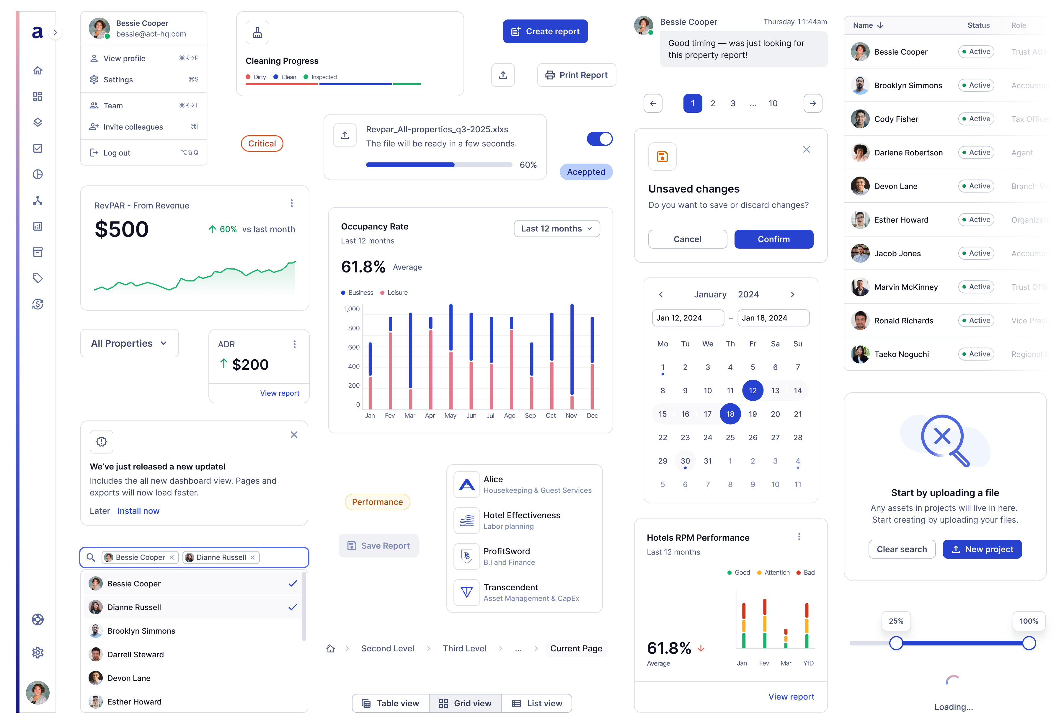 Bellhop design system documentation